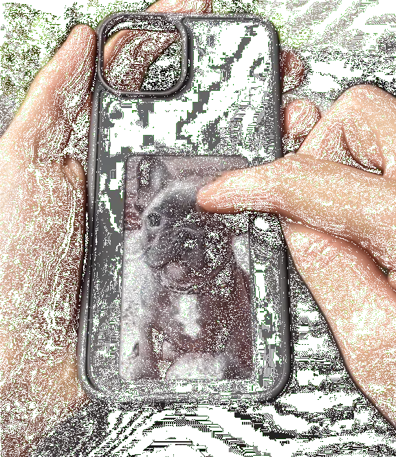 Luxialy Digital Iphone Portrait Case