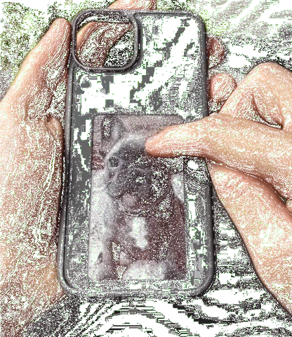 Luxialy Digital Iphone Portrait Case