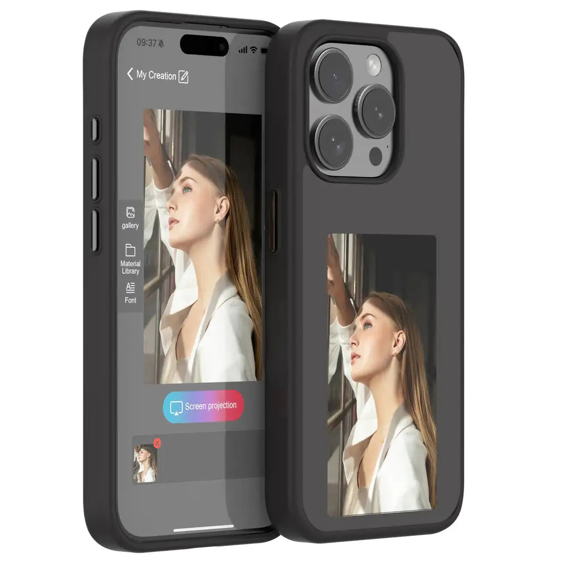 Luxialy Digital Iphone Portrait Case